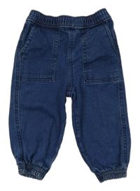 Modré jogger cuff rifle Sfera