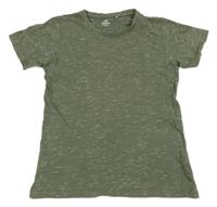 Khaki melírované tričko Topolino