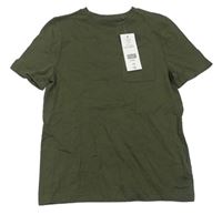 Khaki tričko s kapsou F&F