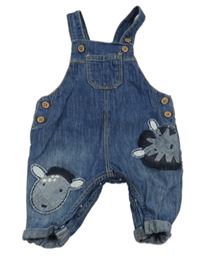 Modré laclové rifle se zvířaty Next