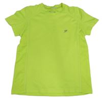 Neonově žluté sportovní tričko 