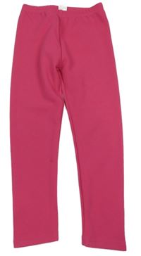 Růžové vzorované legíny 