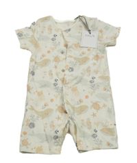 Nové - bílý overal s podmořským světem Tu