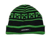 Černo-zelená čepice - Minecrat