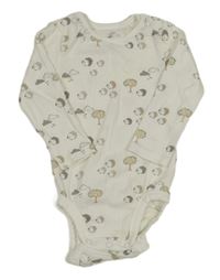 Smetanové body s ježky H&M