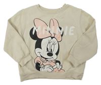 Béžová oversize mikina s Minnie H&M