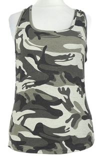 Dámský šedý army top 
