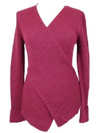 Dámský tmavorůžový svetr TU 