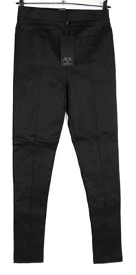 Nové - Dámské černé potažené tregíny AX 