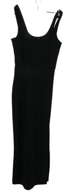 Dámské černé třpytivé midi šaty New Look 