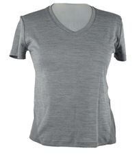 Dámské šedé sportovní funkční tričko Nike 