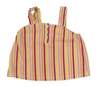 Barevný pruhovaný crop top Matalan