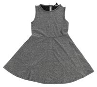 Černo-stříbrné šaty Cosmic kids