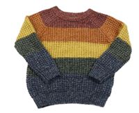 Barevný pruhovaný svetr Primark