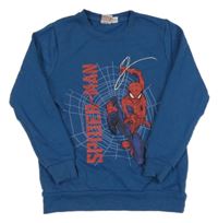 Modrá mikina se Spidermanem 