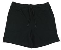 Černé teplákové kraťasy Primark