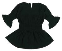 Tmavozelená halenka