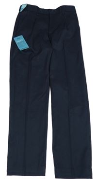 Nové - tmavomodré společenské kalhoty zn. Dunnes