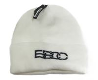 Nové - Bílá čepice s nápisem 