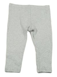 Šedé žebrované legíny M&S