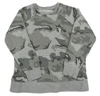 Šedá vzorovaná mikina Next