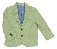 Zelenkavé vzorované sako H&M