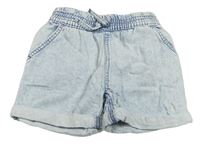 Světlemodré riflové papper bag kraťasy Denim Co.