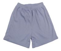 Levandulové žebrované kraťasy Shein