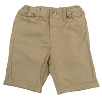 Béžové plátěné kraťasy DopoDopo 