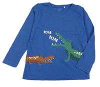 Modré triko s krokodýly Name it