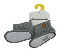 Nové - šedé vzorované pletené válenky PRIMARK vel. 19