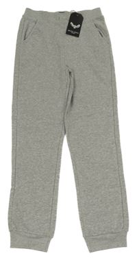 Nové - šedé melírované tepláky BRAVE SOUL