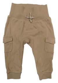 Hnědé cargo tepláky C&A