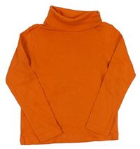 Oranžové triko s rolákem Lupilu