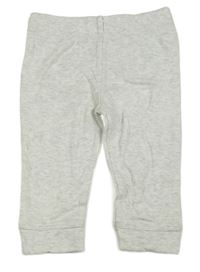 Světlešedé melírované lehké tepláky