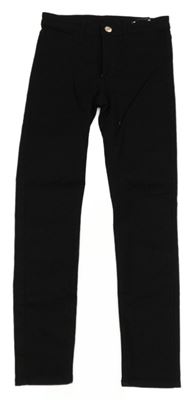 Černé skinny fit rifle H&M