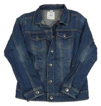 Tmavomodrá riflová bunda Okaidi