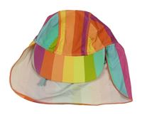 Barevná pruhovaná UV kšiltovka Pusblu