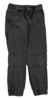 Antracitové jogger cuff rifle L&D