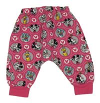 Fuchsiové tepláky s Minnie a přáteli