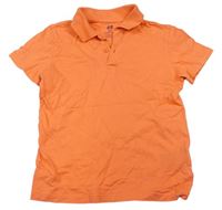 Oranžové polo tričko H&M