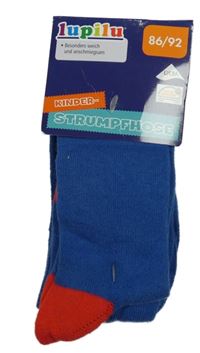 Nové - modro-červené punčocháče Lupilu