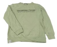 Khaki mikina s nápisem George