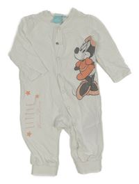 Bílý overal s Minnie Disney