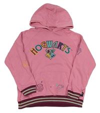 Růžová mikina s kapucí - Harry Potter M&S