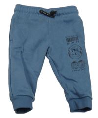 Modré tepláky s potiskem Baker