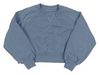 Modrá crop mikina Dunnes 