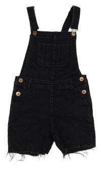 Černé riflové laclové kraťasy Denim Co.