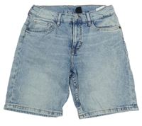 Světlemodré riflové kraťasy Denim Co.