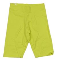 Neonově žluté elastické kraťasy Zara